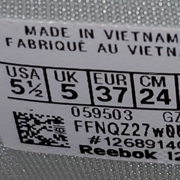 Hasbro x Reebok Question Mid Men's Size 5.5 'Candy Land' White GZ0081 Rare - Picture 9 of 9